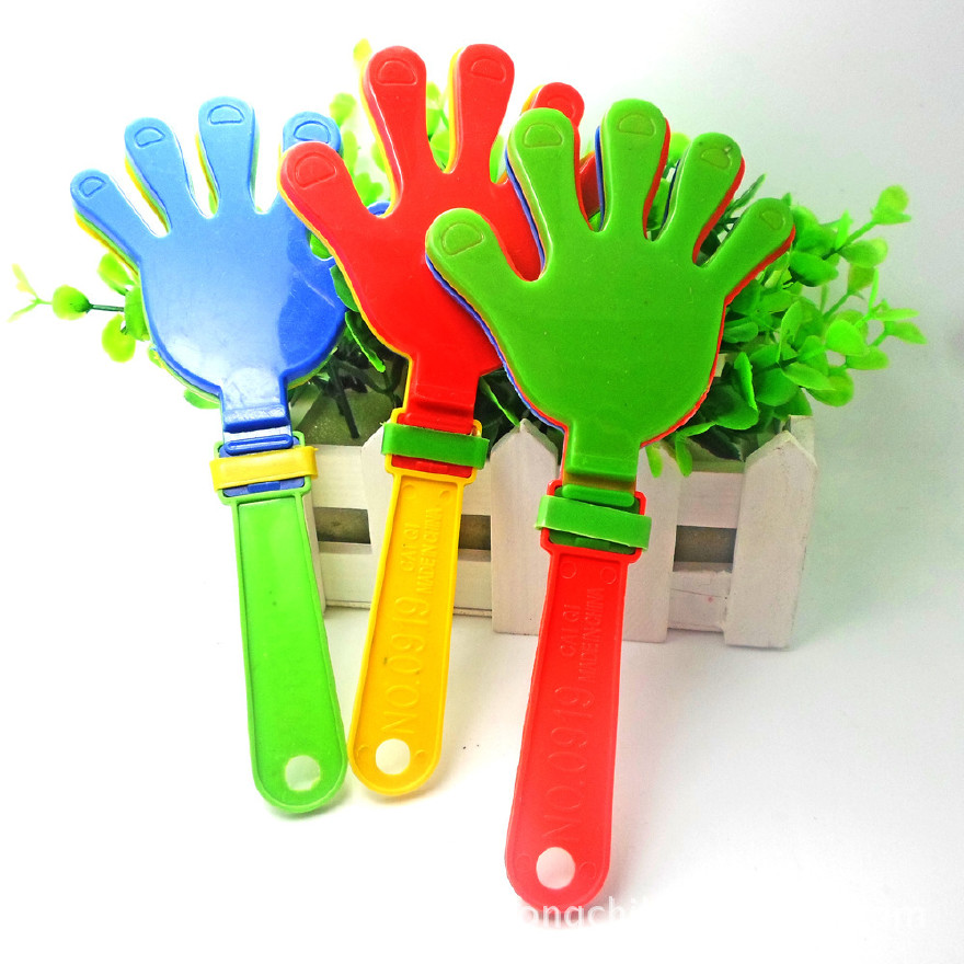 廠家28厘米大號(hào)拍手器批發(fā) 拍拍手 鼓掌拍 巴掌拍手掌拍 塑料手拍圖片