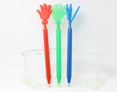 【手掌圓珠筆(MYB81)多色 拍手器 助威道具 鼓掌玩具】價格,廠家,圖片,圓珠筆、原子筆,慈溪市茂葉制筆-